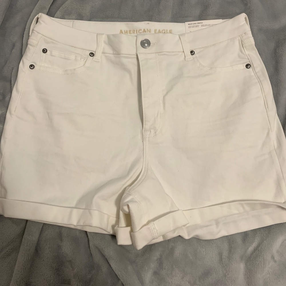 New American Eagle Shorts White